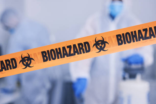 Professional Drug Lab Cleanup technician working in Port Washington, NY